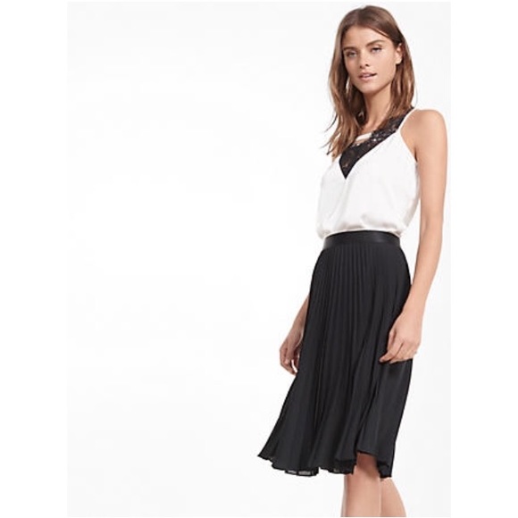 pleated skirt express